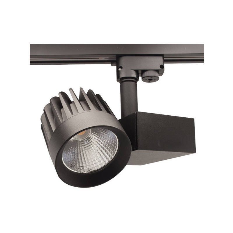 ACK 30W 6500K COB LED Ray Armatür Siyah
