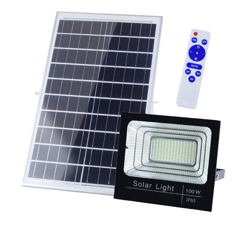 Cata 100W SOLAR Led Sokak Prjektör Beyaz Işık