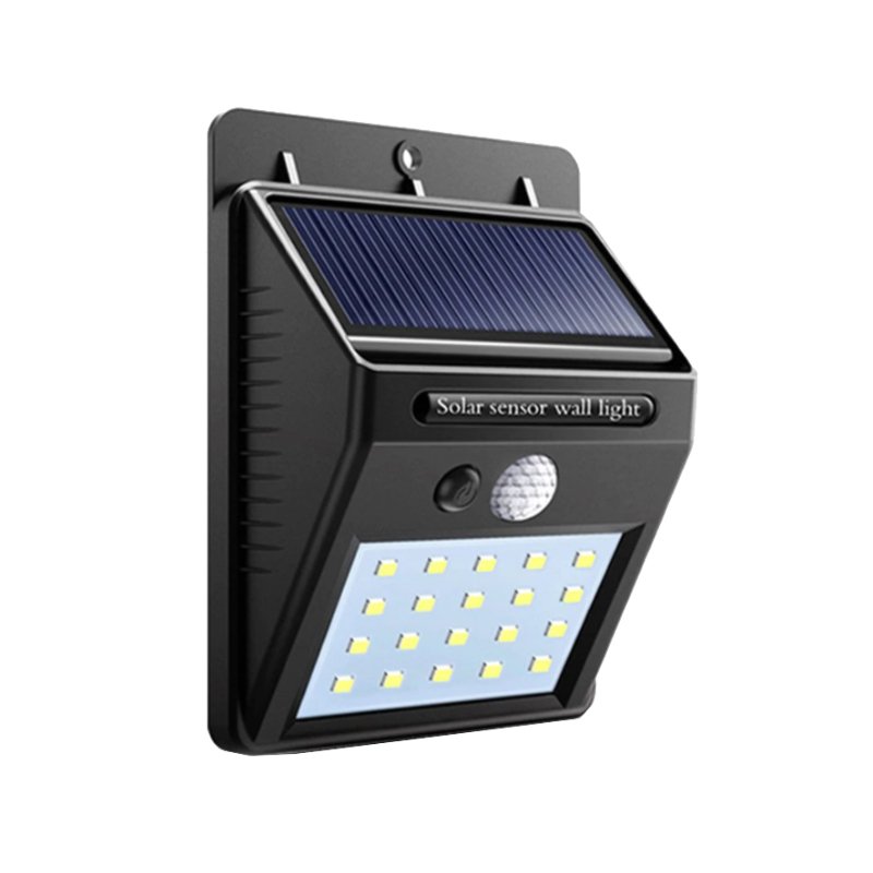 Cata 15w Beyaz Işık Solar Bahçe Duvar Aplik Şarjlı