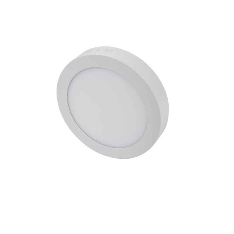 Cata 4000K Gün Işığı 18W Yuvarlak Sıva Üstü Led Panel Armatür - Alüminyum Çerçeve
