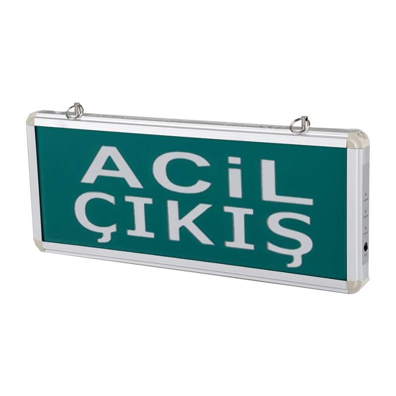 Cata Acil Çıkış Armatürü Ledli 4 Saat Akülü