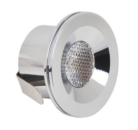 Horoz 4200K Gün Işığı Krom 3W 220-240V Led Downlight Miranda