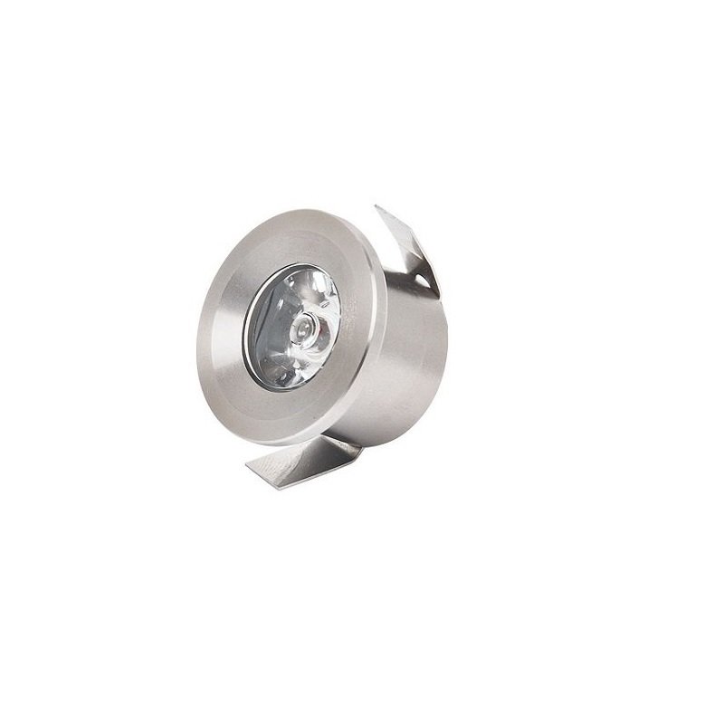 Horoz 4200K Gün Işığı Mat Krom 1W Led Spot Monica