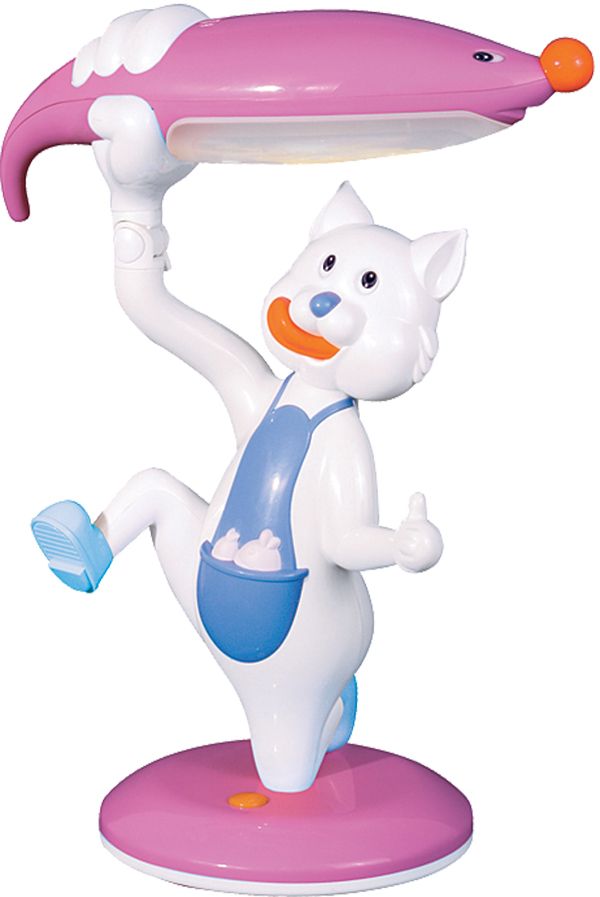 Horoz Masa Lambası Pembe, Mavi, Sarı - Buddy