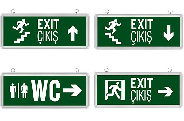 Horoz WC 3w Ledli Acil Çıkış Aydınlatması - Robson