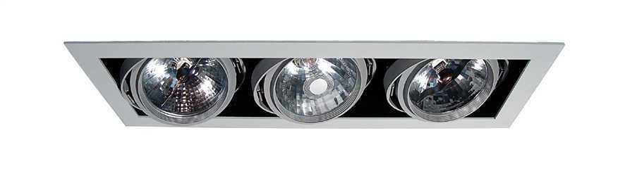 Jupiter G53-G12 Duylu Üçlü 2AR 111 Metal Spot