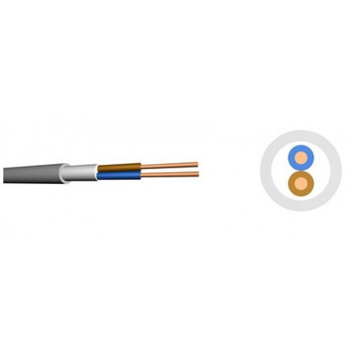 Öznur Kablo 2x2,5 mm NYM (Antigron)