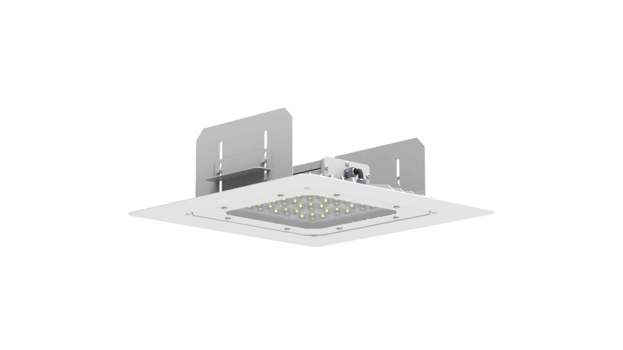 Quadro 100w LED Benzinlik Armatürü I Optik Lens