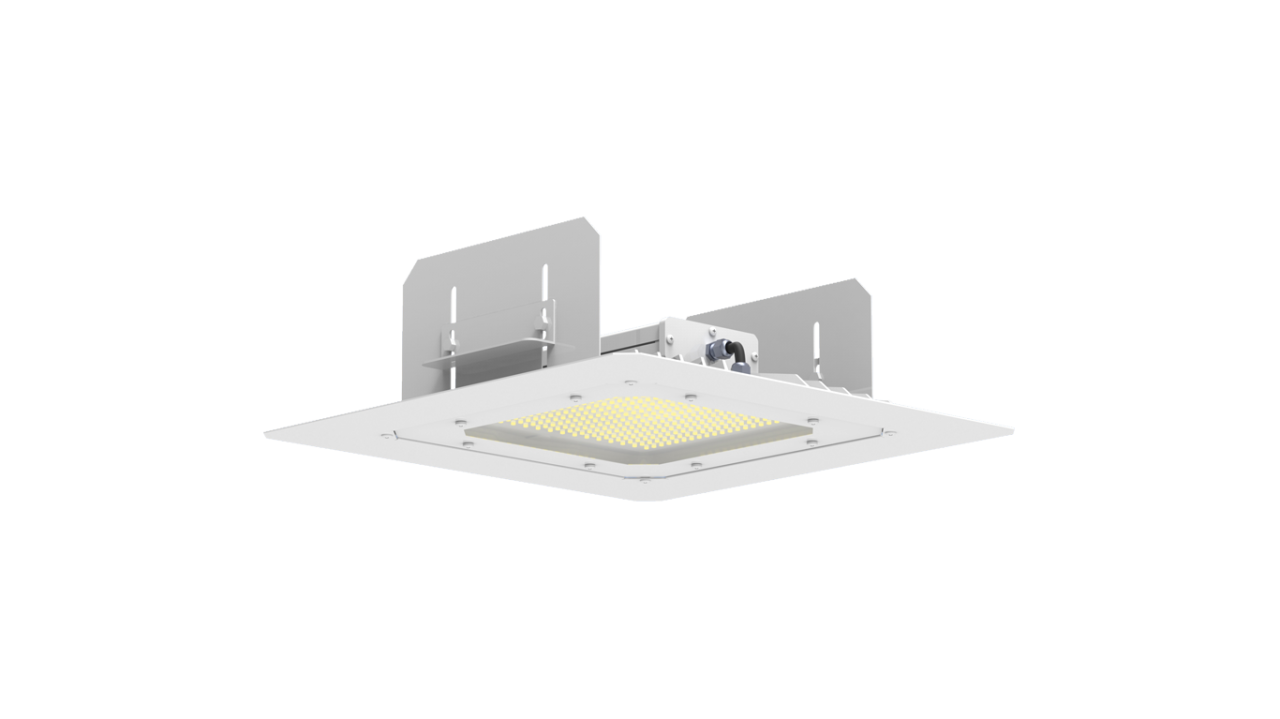 Quadro LED 60w Kanopi Benzinlik Armatürü I Mid Power
