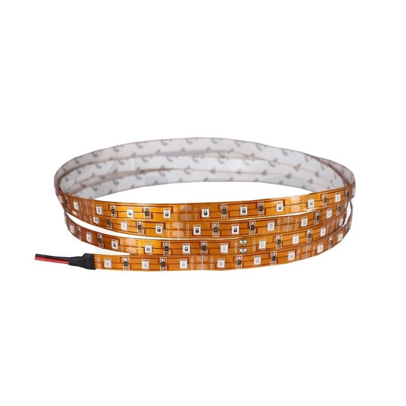 Tek Çip 2835 İç Mekan Şerit Led - 5 Mt. Kırmızı Işık