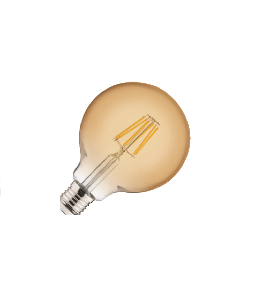 Horoz 6 Watt Led Ampul E27 Duylu 2200K - Rustic